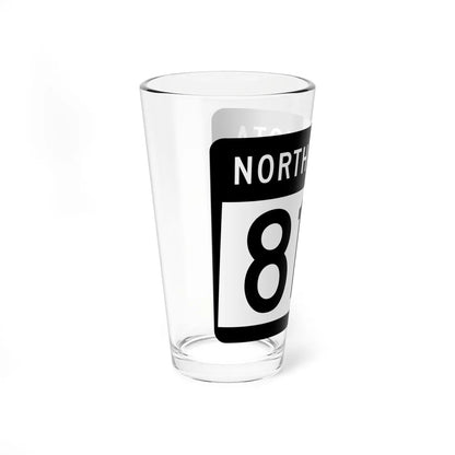ND-810 2015 (North Dakota) (Road Sign) Pint Glss 16oz - Go Mug Yourself