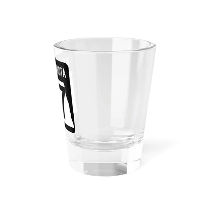ND-97 2015 (North Dakota) (Road Sign) Shot Glass 1.5oz - Go Mug Yourself