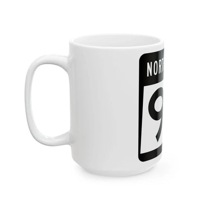 ND-97 2015 (North Dakota) (Road Sign) White Coffee Mug - Go Mug Yourself
