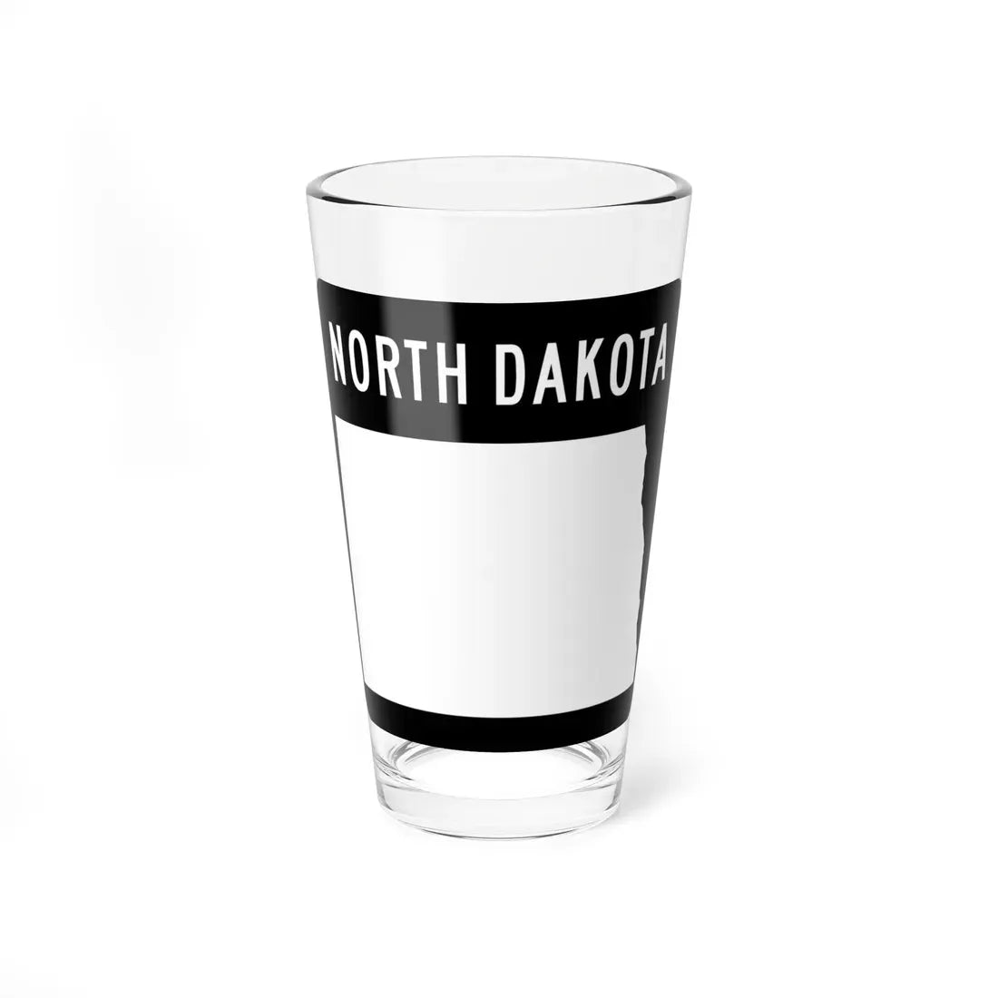 ND-blank (North Dakota) (Road Sign) Pint Glass 16oz 16oz - Go Mug Yourself