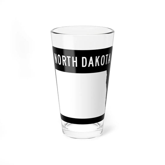 ND-blank (North Dakota) (Road Sign) Pint Glss 16oz 16oz - Go Mug Yourself