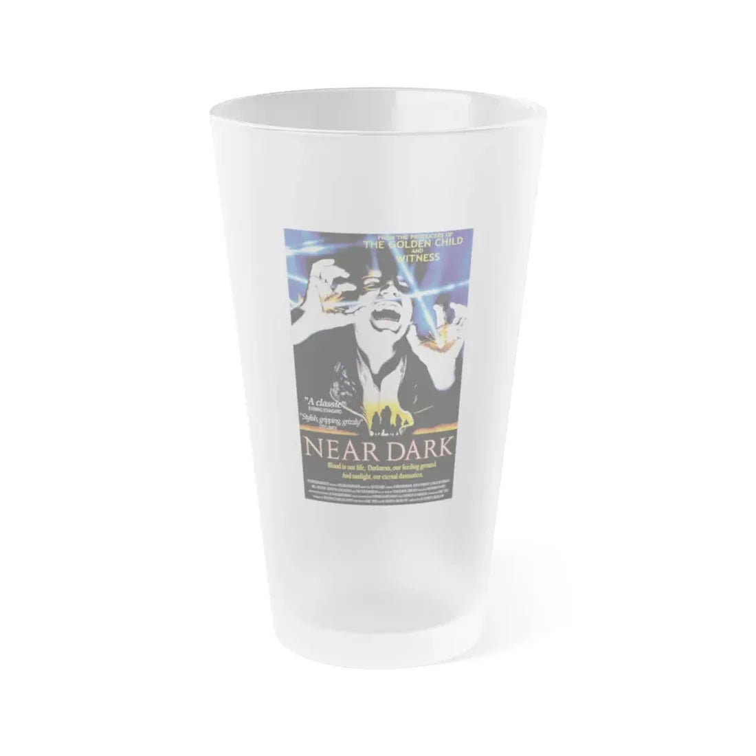 NEAR DARK (3) 1987 Movie Poster - Frosted Pint Glass 16oz 16oz Frosted - Go Mug Yourself