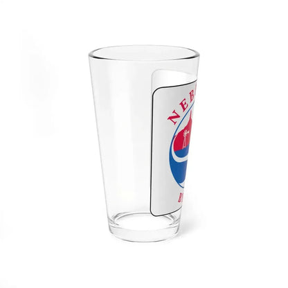 Nebraska Byway Sign M1-11 (Nebraska) (Road Sign) Pint Glass 16oz - Go Mug Yourself