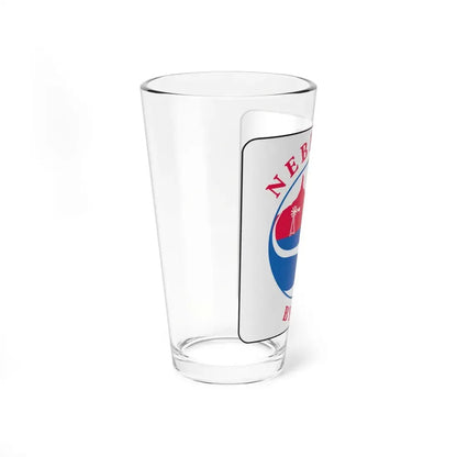 Nebraska Byway Sign M1-11 (Nebraska) (Road Sign) Pint Glss 16oz - Go Mug Yourself