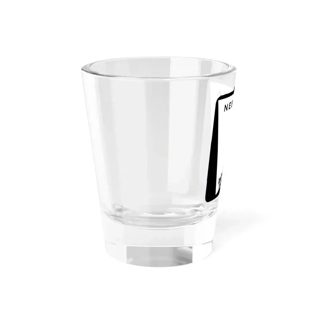Nebraska state highway marker (Nebraska) (Road Sign) Shot Glass 1.5oz - Go Mug Yourself