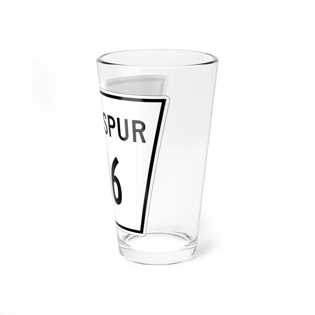 Nebraska State Spur 1116 (Nebraska) (Road Sign) Pint Glss 16oz - Go Mug Yourself