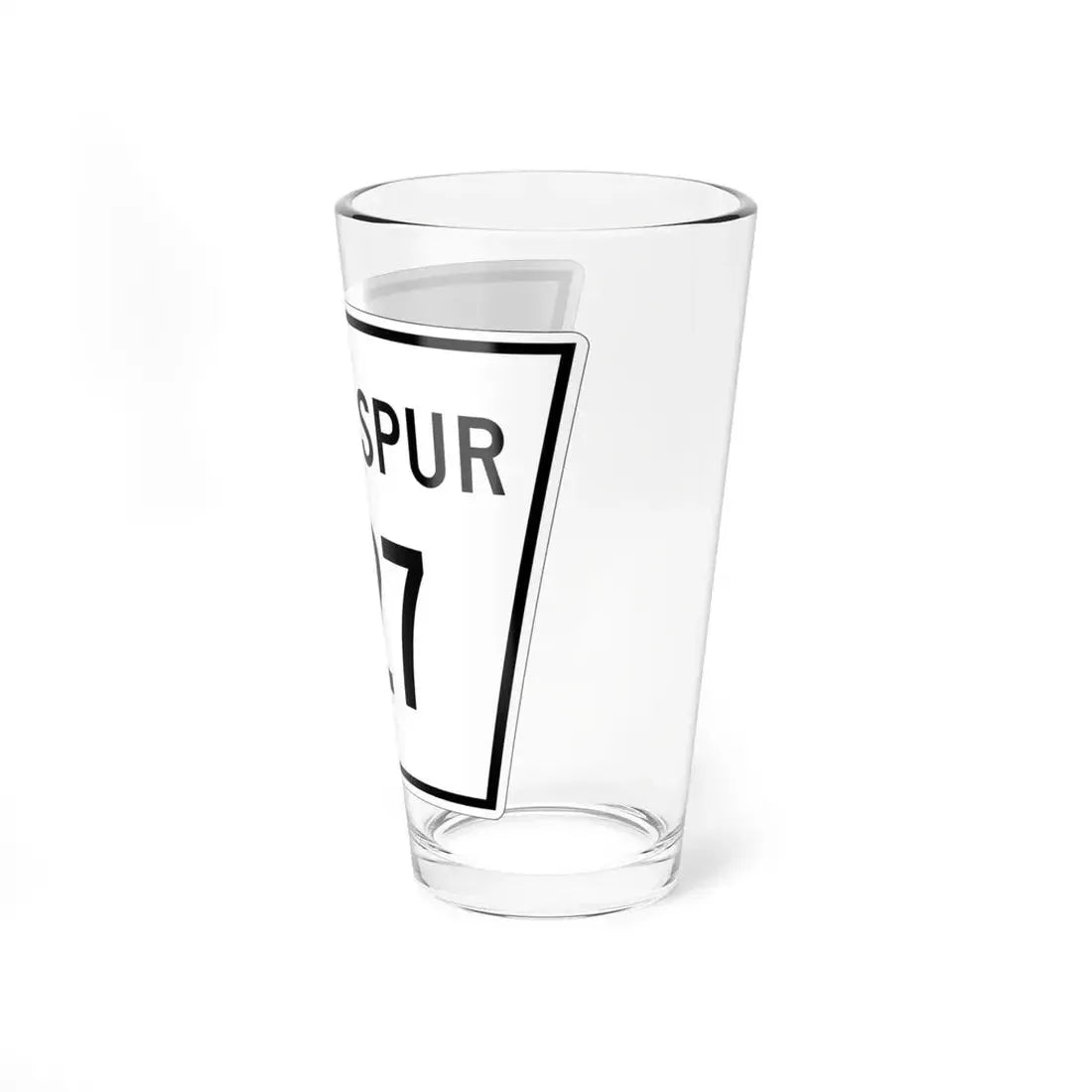Nebraska State Spur 1127 (Nebraska) (Road Sign) Pint Glss 16oz - Go Mug Yourself