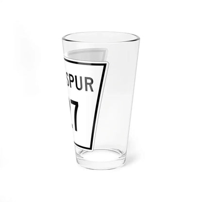 Nebraska State Spur 1127 (Nebraska) (Road Sign) Pint Glss 16oz - Go Mug Yourself