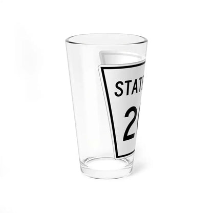Nebraska State Spur 204 (Nebraska) (Road Sign) Pint Glss 16oz - Go Mug Yourself