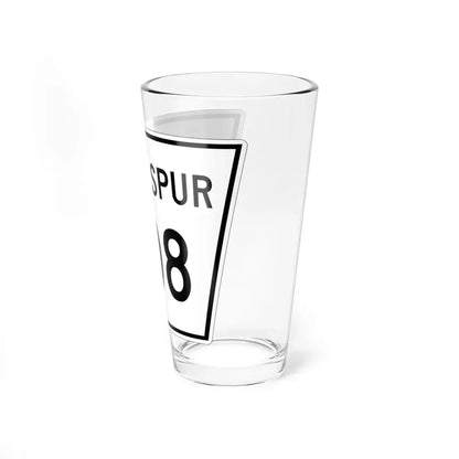 Nebraska State Spur 208 (Nebraska) (Road Sign) Pint Glss 16oz - Go Mug Yourself