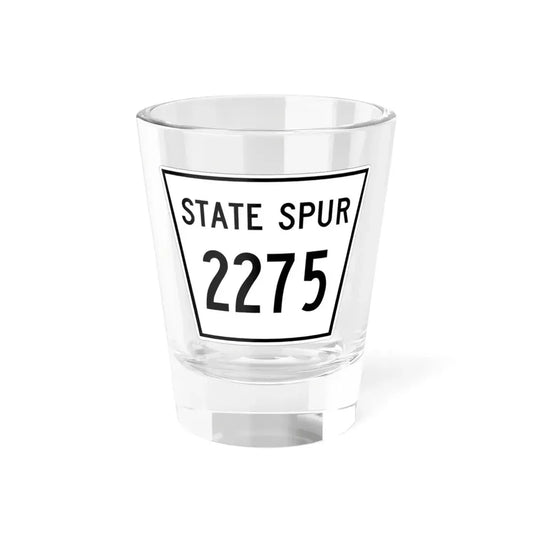 Nebraska State Spur 2275 (Nebraska) (Road Sign) Shot Glass 1.5oz 1.5oz - Go Mug Yourself