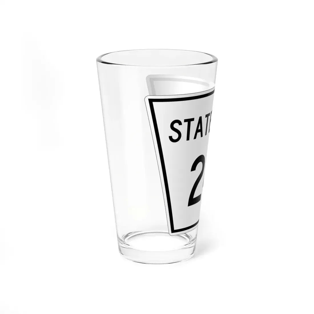 Nebraska State Spur 241 (Nebraska) (Road Sign) Pint Glss 16oz - Go Mug Yourself