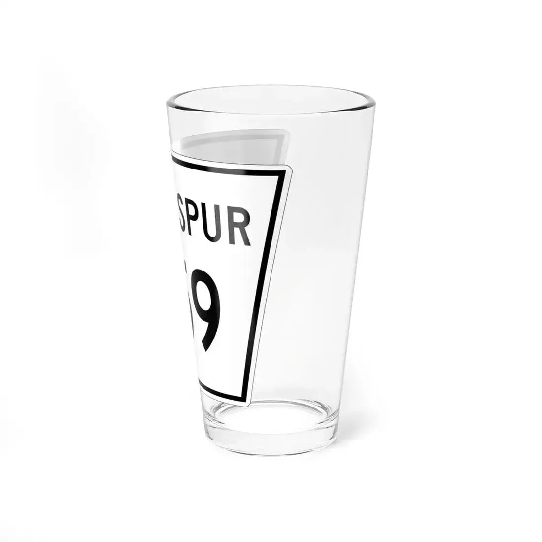 Nebraska State Spur 259 (Nebraska) (Road Sign) Pint Glass 16oz - Go Mug Yourself