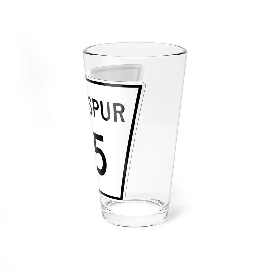 Nebraska State Spur 315 (Nebraska) (Road Sign) Pint Glass 16oz - Go Mug Yourself
