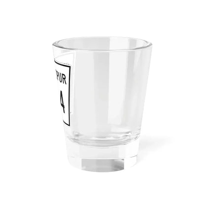 Nebraska State Spur 334 (Nebraska) (Road Sign) Shot Glass 1.5oz - Go Mug Yourself
