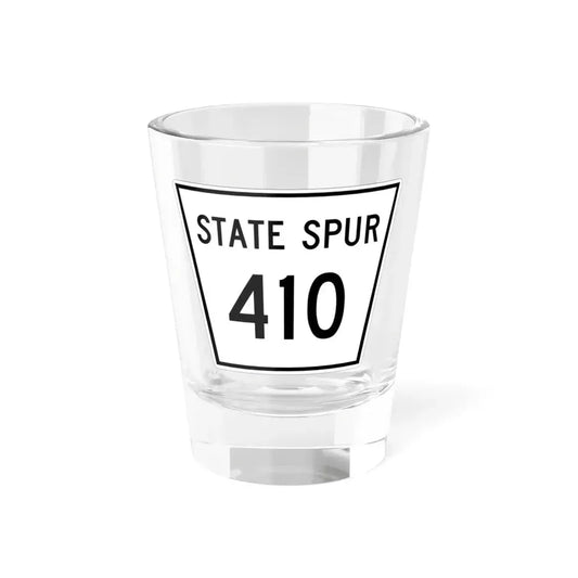 Nebraska State Spur 410 (Nebraska) (Road Sign) Shot Glass 1.5oz 1.5oz - Go Mug Yourself