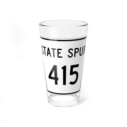 Nebraska State Spur 415 (Nebraska) (Road Sign) Pint Glss 16oz 16oz - Go Mug Yourself