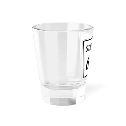 Nebraska State Spur 606 (Nebraska) (Road Sign) Shot Glass 1.5oz - Go Mug Yourself