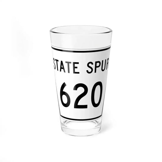 Nebraska State Spur 620 (Nebraska) (Road Sign) Pint Glass 16oz 16oz - Go Mug Yourself
