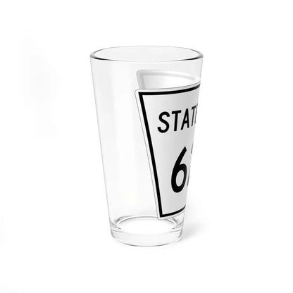 Nebraska State Spur 620 (Nebraska) (Road Sign) Pint Glss 16oz - Go Mug Yourself