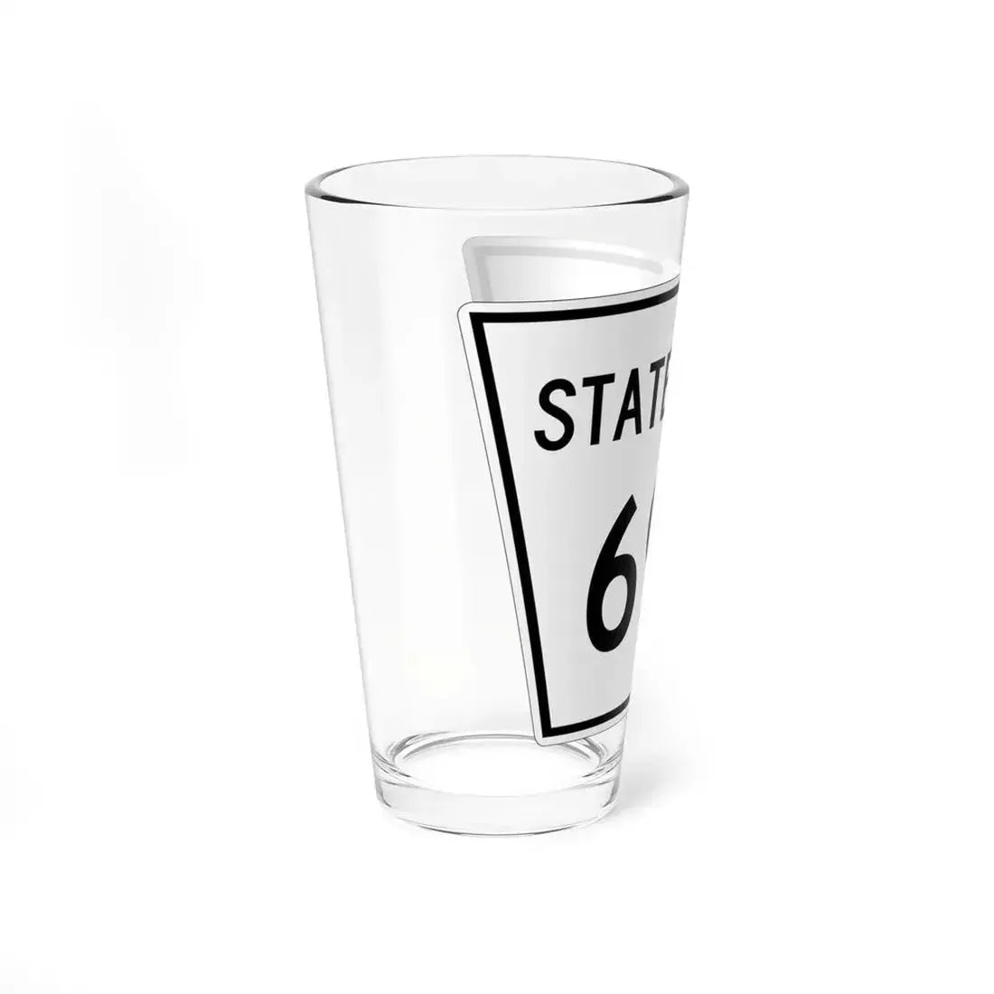 Nebraska State Spur 692 (Nebraska) (Road Sign) Pint Glass 16oz - Go Mug Yourself
