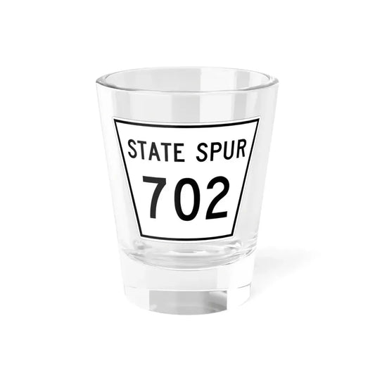 Nebraska State Spur 702 (Nebraska) (Road Sign) Shot Glass 1.5oz 1.5oz - Go Mug Yourself