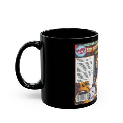 NECROMANIA (VHS COVER) - Black Coffee Mug-Go Mug Yourself