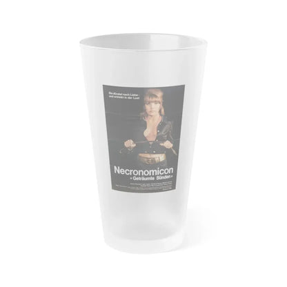 NECRONOMICON (SUCCUBUS) 1993 Movie Poster - Frosted Pint Glass 16oz 16oz Frosted - Go Mug Yourself