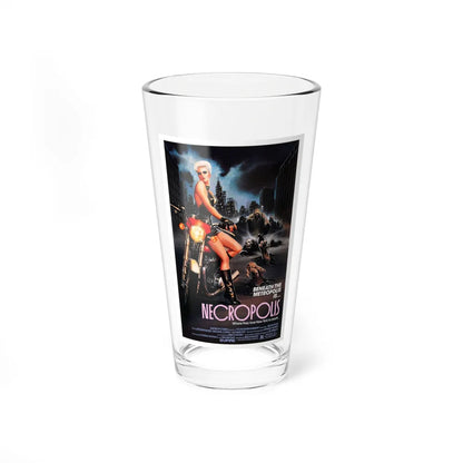 NECROPOLIS 1986 Movie Poster - Pint Glass 16oz-16oz-Go Mug Yourself