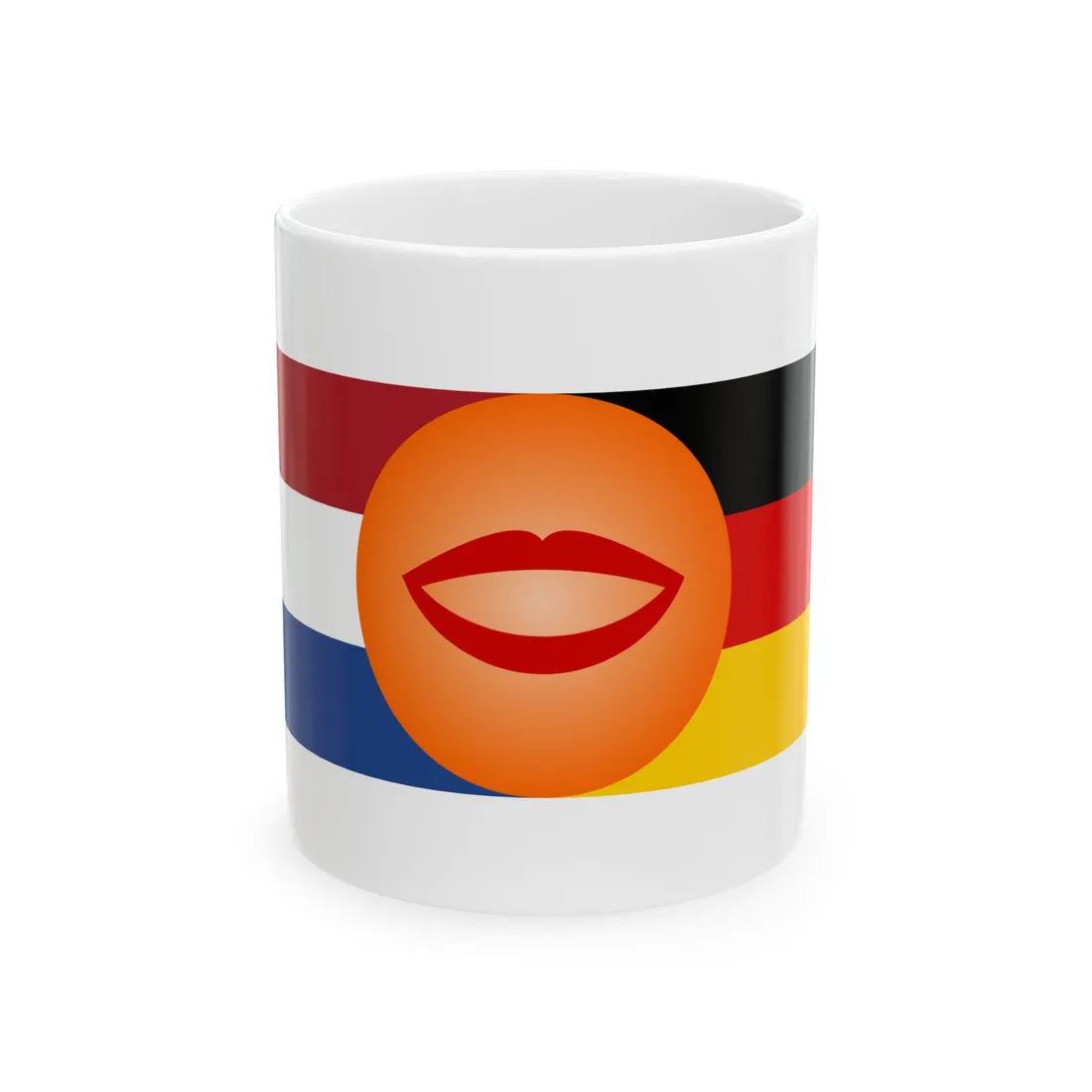 NED-GER talk (Germany) White Coffee Mug 11oz - Go Mug Yourself