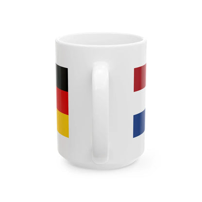NED-GER talk (Germany) White Coffee Mug - Go Mug Yourself