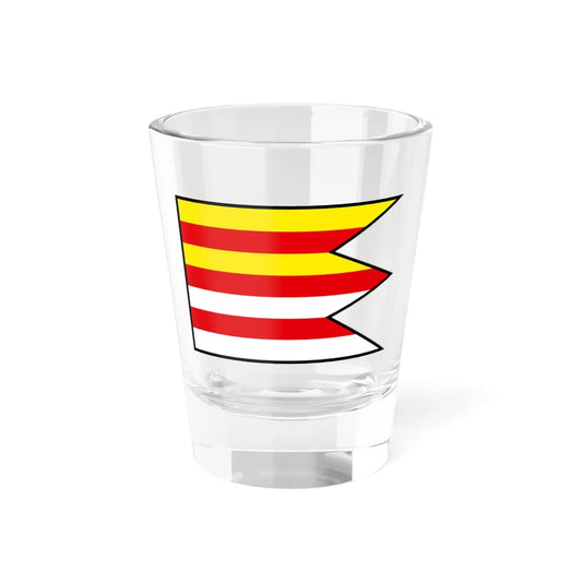 Nedanovce Partizanske Flag (Slovakia) Shot Glass 1.5oz 1.5oz - Go Mug Yourself