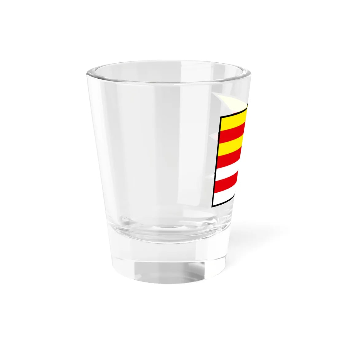 Nedanovce Partizanske Flag (Slovakia) Shot Glass 1.5oz - Go Mug Yourself