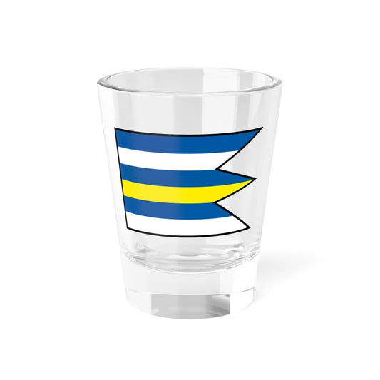 Nedasovce Banovce Nad Bebravou Flag (Slovakia) Shot Glass 1.5oz 1.5oz - Go Mug Yourself