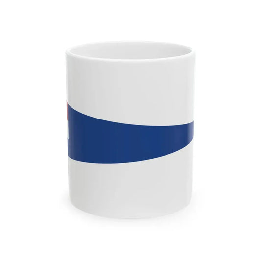 Nederlands 1e District Loodswezen (Netherlands) White Coffee Mug 11oz - Go Mug Yourself