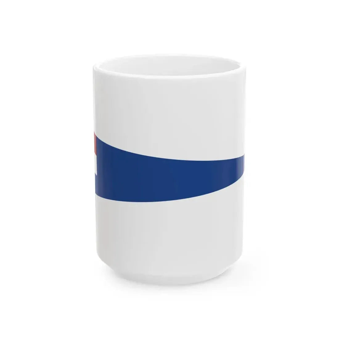 Nederlands 1e District Loodswezen (Netherlands) White Coffee Mug 15oz - Go Mug Yourself