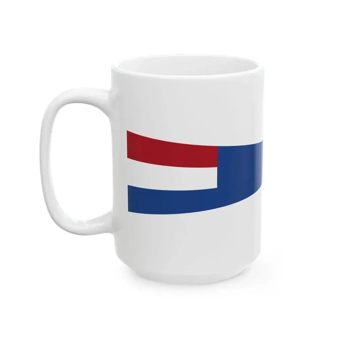 Nederlands 1e District Loodswezen (Netherlands) White Coffee Mug - Go Mug Yourself