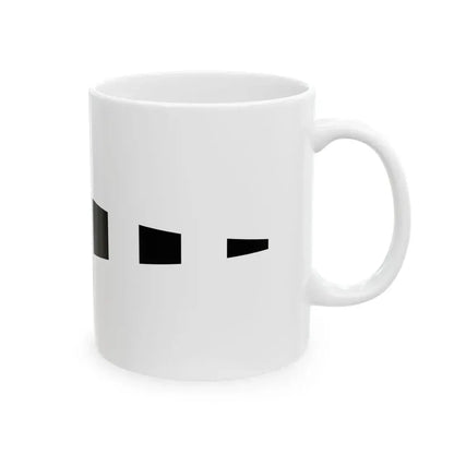 Nederlands 3e District Loodswezen (Netherlands) White Coffee Mug - Go Mug Yourself