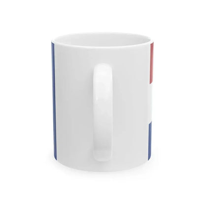 Nederlands 6e District Loodswezen (Netherlands) White Coffee Mug - Go Mug Yourself