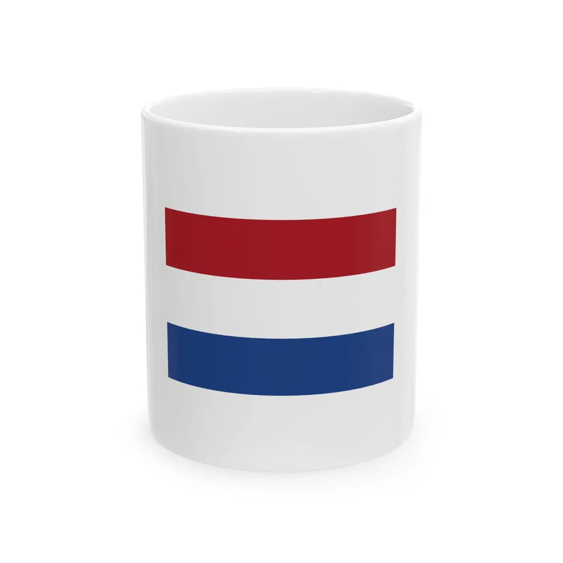 Nederlands Loodsvlag (Netherlands) White Coffee Mug 11oz - Go Mug Yourself