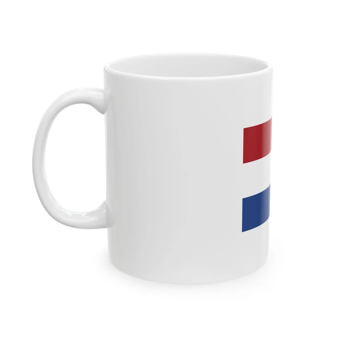 Nederlands Loodsvlag (Netherlands) White Coffee Mug - Go Mug Yourself