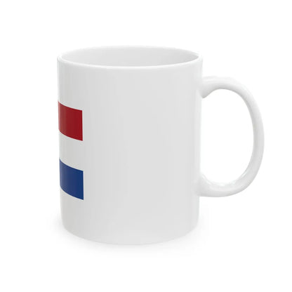 Nederlands Loodsvlag (Netherlands) White Coffee Mug - Go Mug Yourself