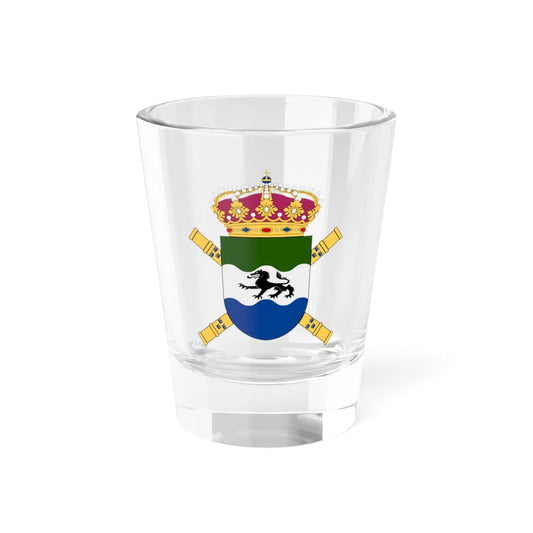 Nedre norra arméfördelningen vapen (Sweden) (Coat of Arms) Shot Glass 1.5oz 1.5oz - Go Mug Yourself