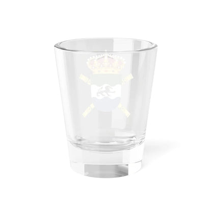 Nedre norra arméfördelningen vapen (Sweden) (Coat of Arms) Shot Glass 1.5oz - Go Mug Yourself