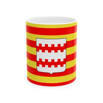 Neerpelt vlag (Belgium) White Coffee Mug 11oz - Go Mug Yourself