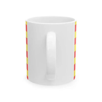 Neerpelt vlag (Belgium) White Coffee Mug - Go Mug Yourself