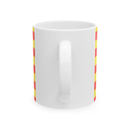 Neerpelt vlag (Belgium) White Coffee Mug - Go Mug Yourself