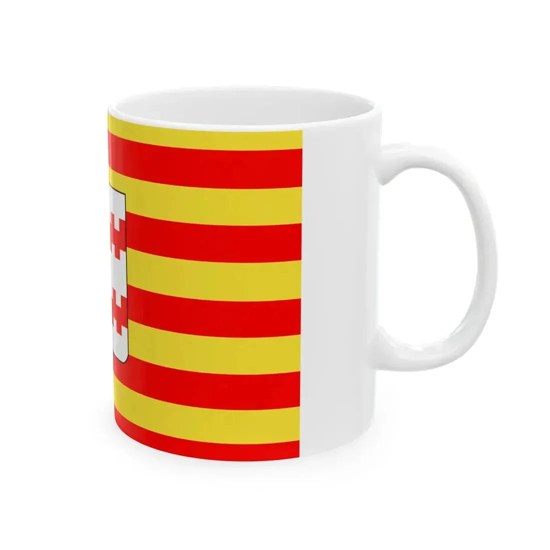 Neerpelt vlag (Belgium) White Coffee Mug - Go Mug Yourself