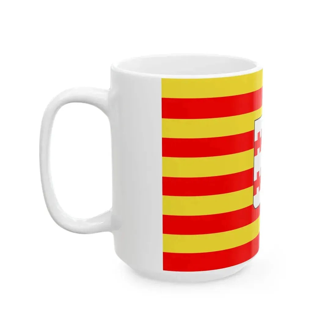 Neerpelt vlag (Belgium) White Coffee Mug - Go Mug Yourself