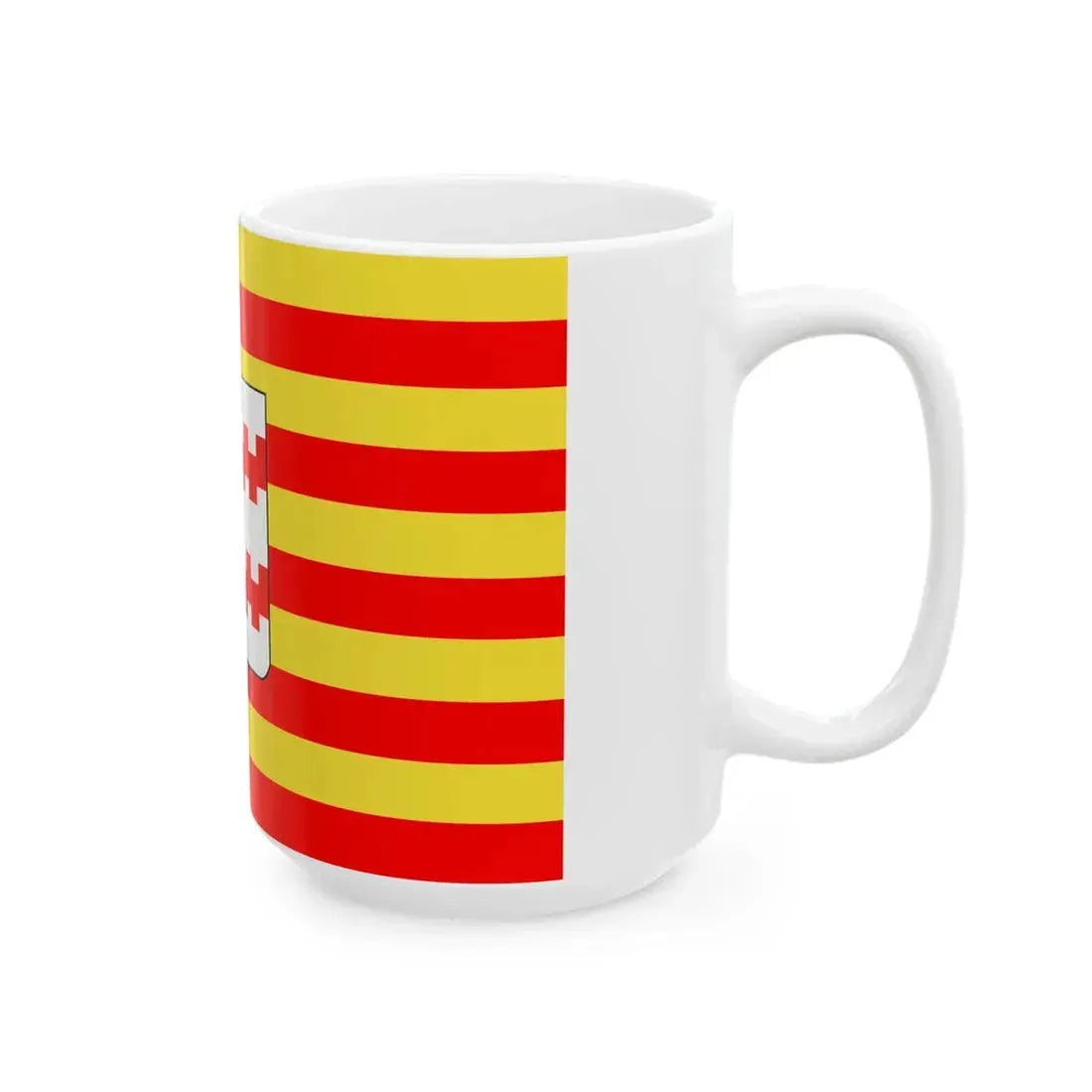 Neerpelt vlag (Belgium) White Coffee Mug - Go Mug Yourself